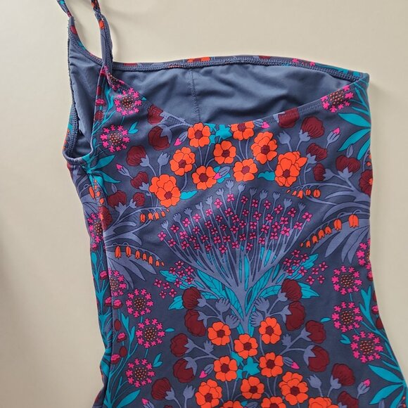 Marc Jacobs Maddy Botanical Floral One Shoulder One Piece Swimsuit XS - Picture 5 of 12